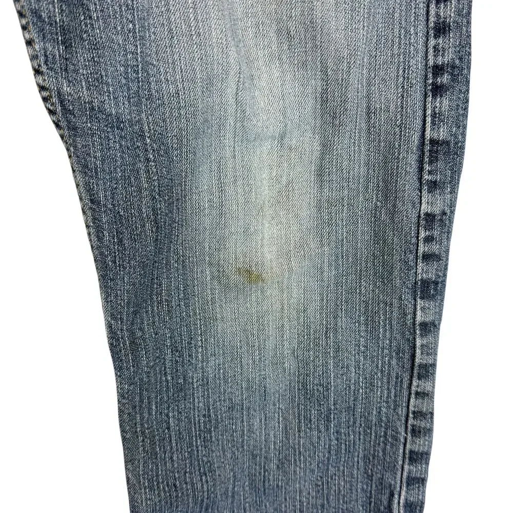 Signature by Levi Strauss & Co. Jeans Mens 34 X 34 Blue Denim Straight Zip‎ Fly